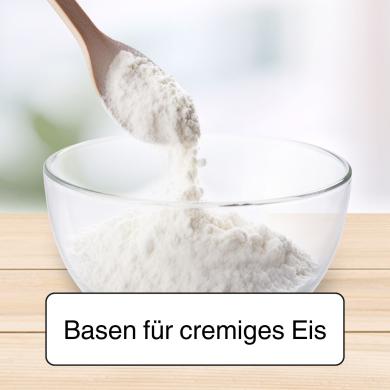 Basen für cremiges Eis