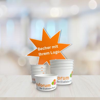 Becher mit Eigenlogo