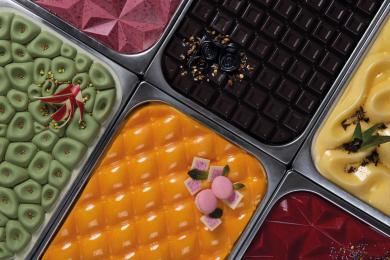 Silikonformen Speiseeis