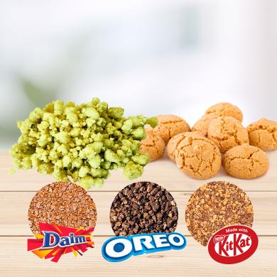 Keksprodukte und Granulate Keksprodukte und Granulate