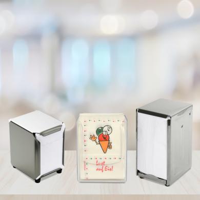 Servietten und Spender