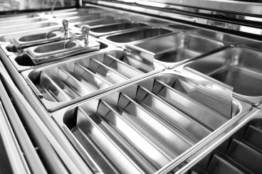 Edelstahl Einlegeblech für Eis am Stiel 