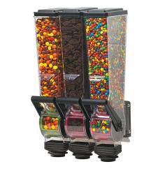 Dispenser Trockenstoffe 3 x 2 liter mit Wandhalterung 