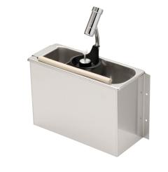 Portioniererdusche Anbau Silver Waterstop ohne Siebteller 