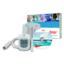 EBI 20-T1 Temperaturlogger Starter Set, 4-teilig 