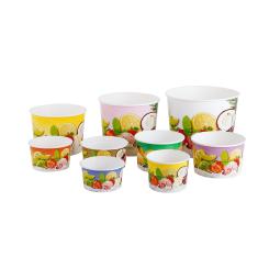 Eisbecher aus Pappe, Früchtetraum 