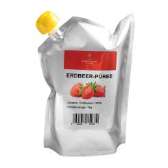Erdbeerpüree 100 % rein - 1 Kg 