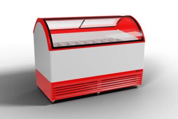 Eistruhe 800 Cube für 18 Eissorten 