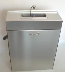 Mobile Portionierdusche ST54/16 mit Edelstahlgehäuse 