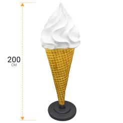 Deko-Stand-Softeistüte, 200 cm 