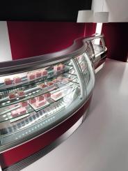 Eisvitrine Modell Visual 24